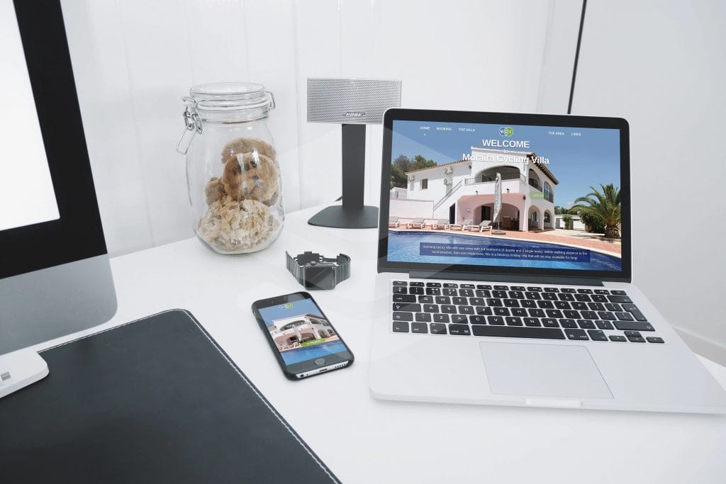 Web site Design for Moraira. Alicante
