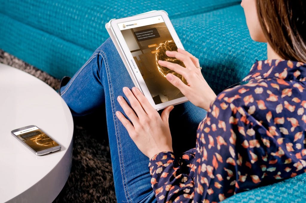 Tablet design for Performance Edge Consulting