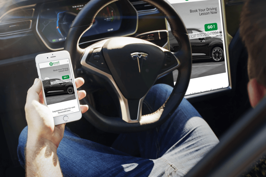 Exell Driver Training design for on the go clients