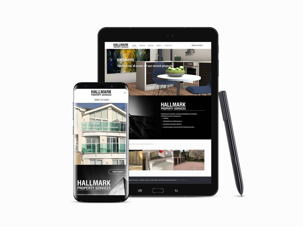 Hallmark Mobile Friendly Web Site