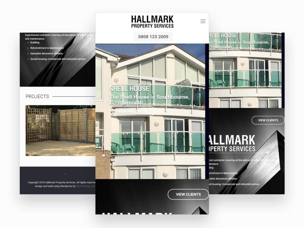 Hallmark Friendly Mobile Web Site