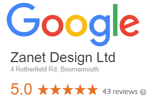 web design in Dorset - 5 stars