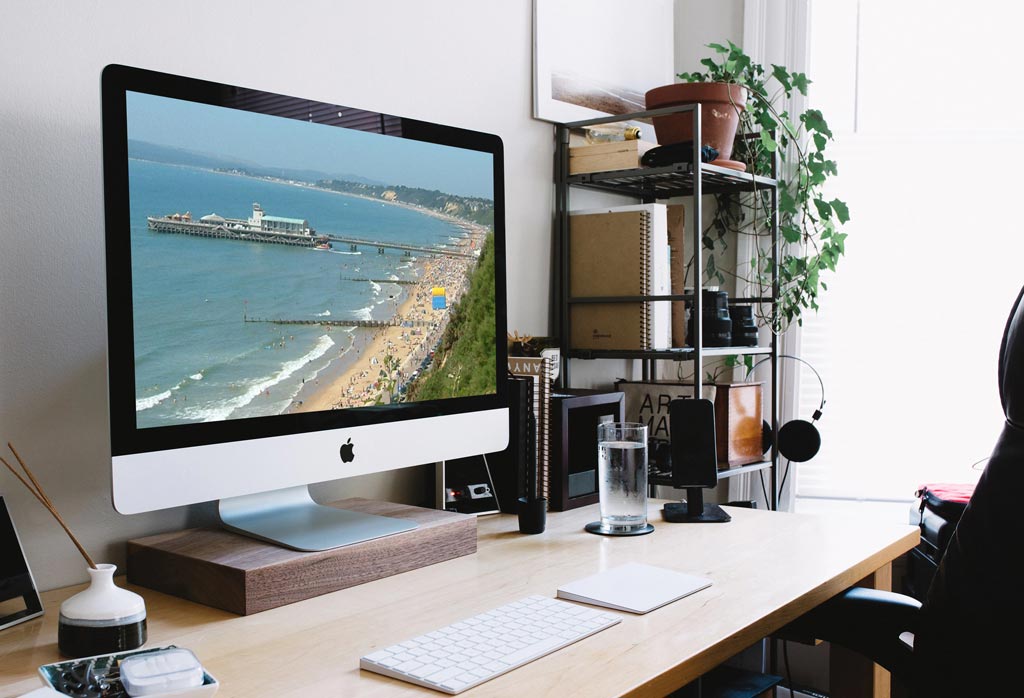 Bournemouth Design on Web monitor