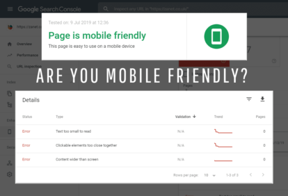 Are you website mobile friendly