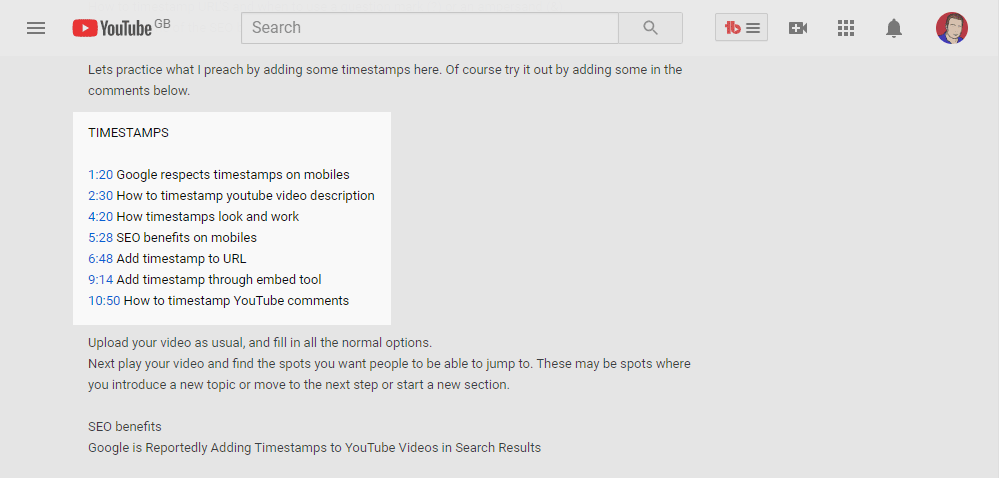 How To Add Timestamps To Youtube Video : Make Time Stamp Link Guide
