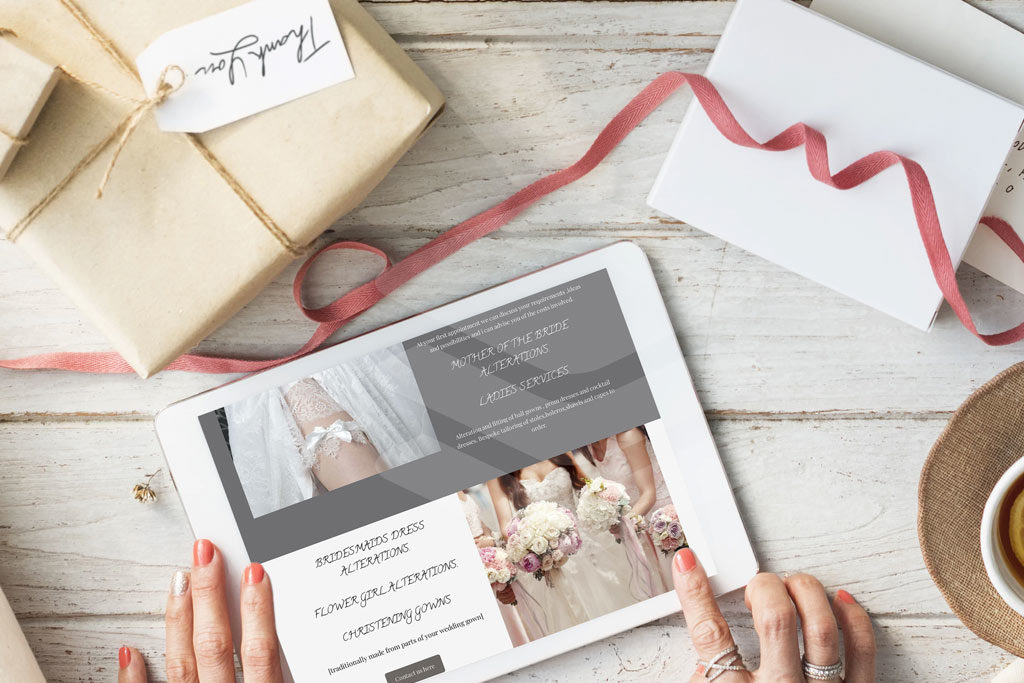 Pink Branding in webdesign