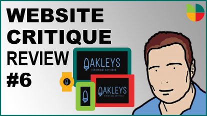 Website Critique For Electrician in Blandford Forum