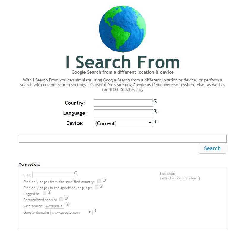 i-search from