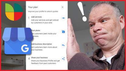 Google My Business Plan View