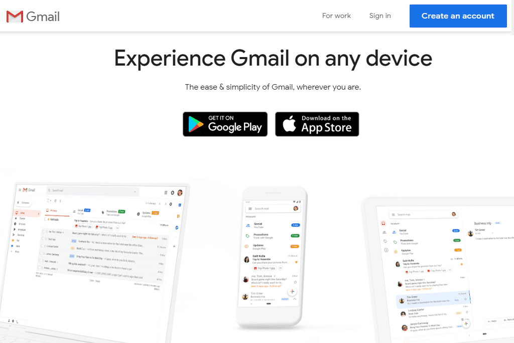 Gmail ideal email tool for a small business