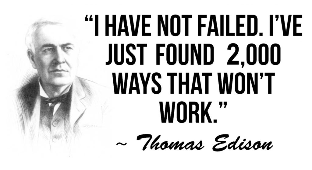 Thomas Edison didn't write about Google My Business Errors