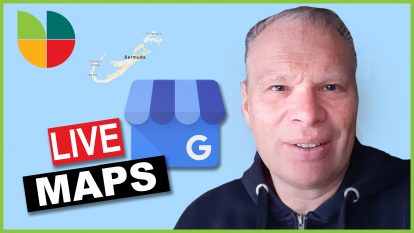 Google My Business map