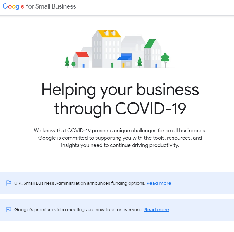 open Google My Business after COVID-19