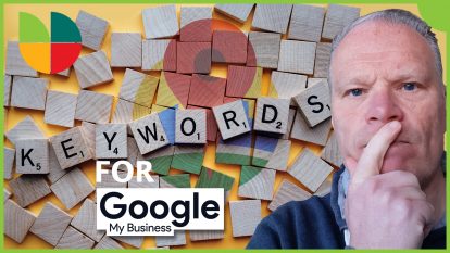 add keywords to google my business