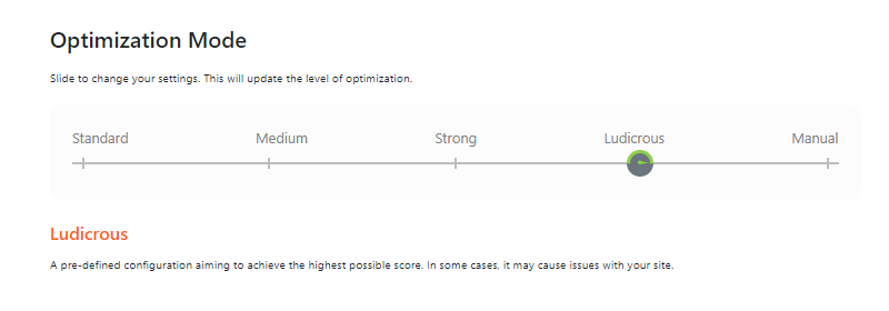 various options to increase google page speed