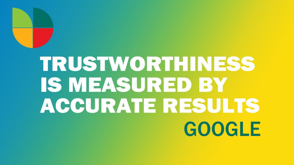 Trustworthiness is important for Optimizing Google My Business