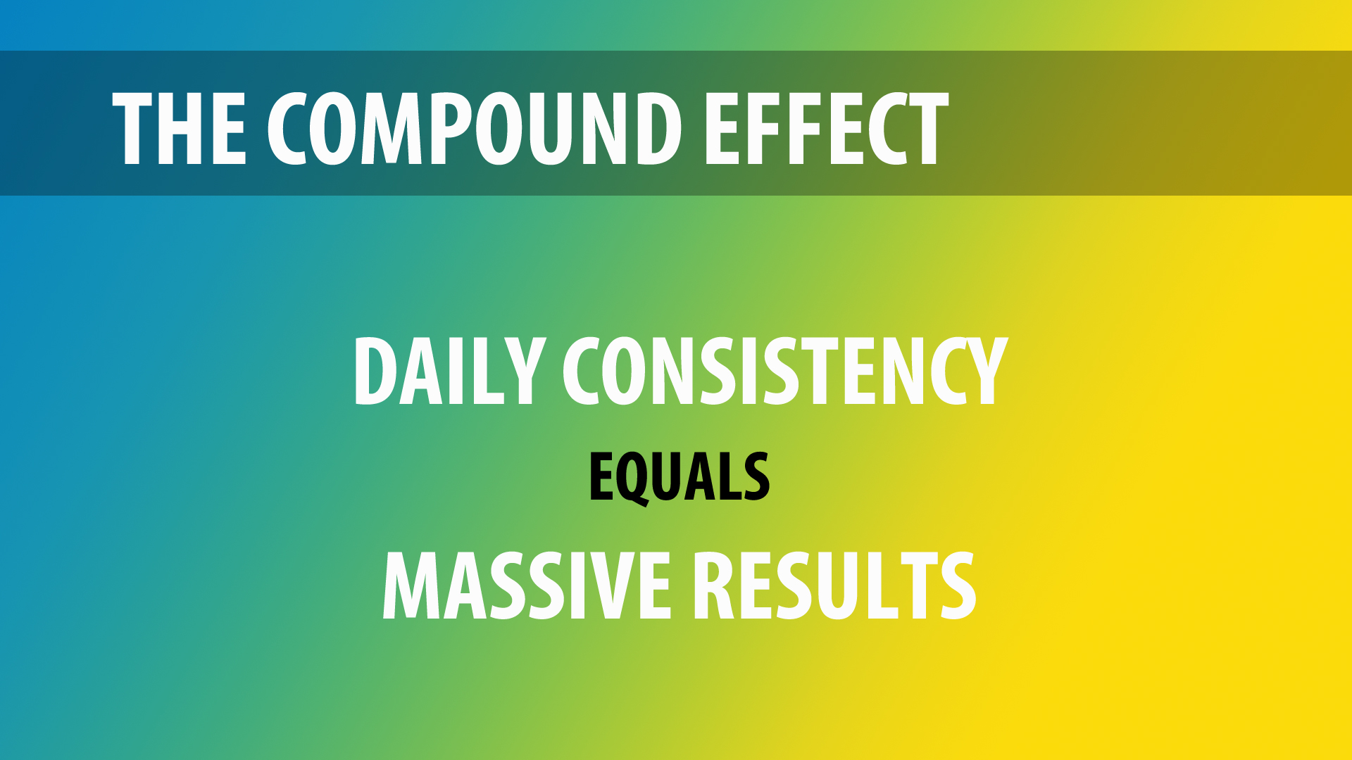 compound effect
